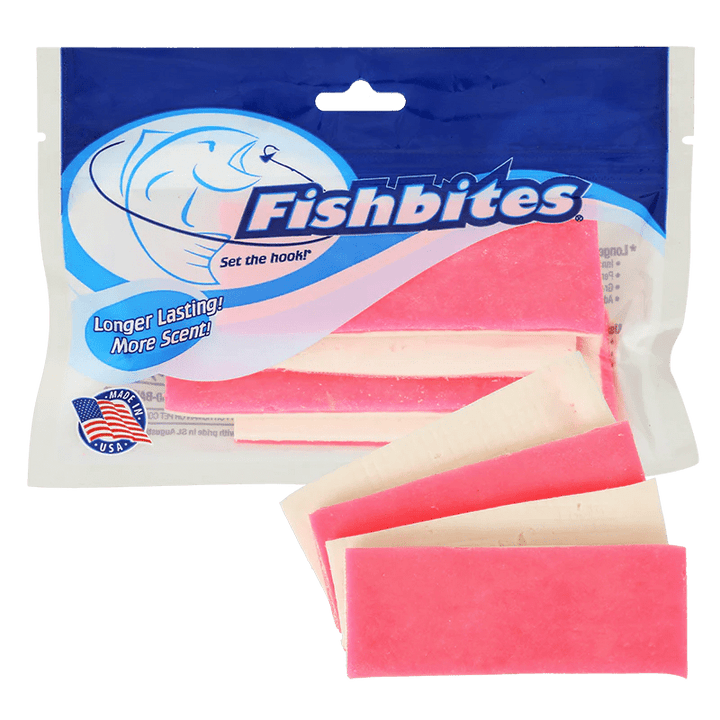 Fishbites E-Z Pro Fishbites Squid Pink/White 