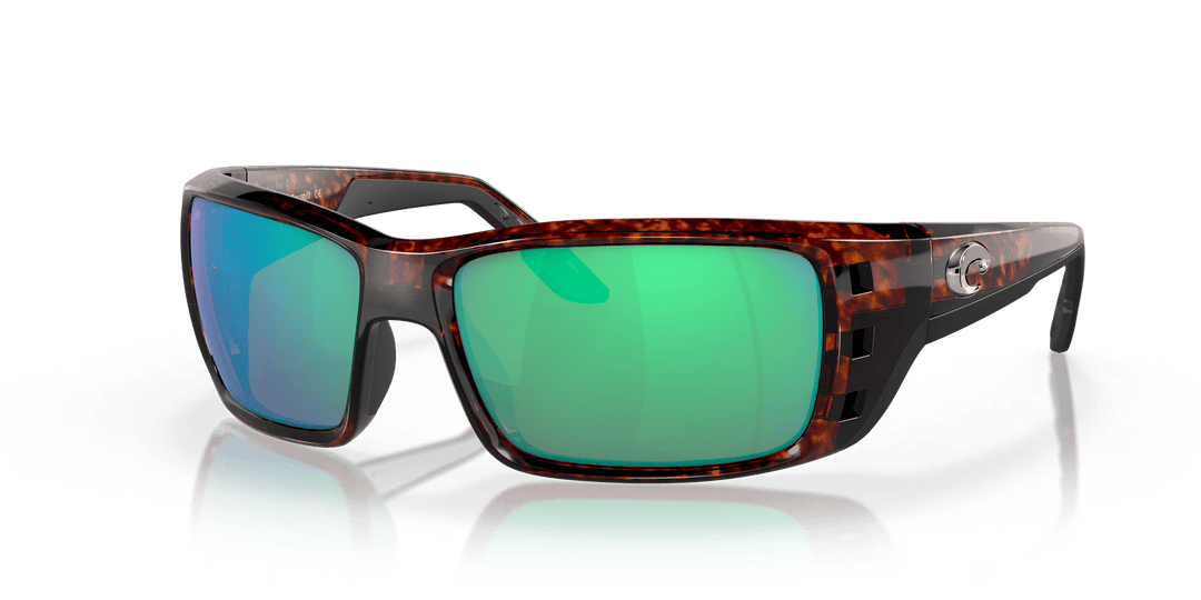 Costa Polarized Sunglasses Accessories Costa Del Mar Permit Tortoise Green Mirror Polarized Glass