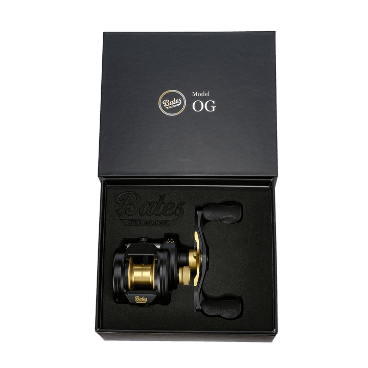 Bates - The O.G. Round Baitcast Reel Bates Fishing Co 