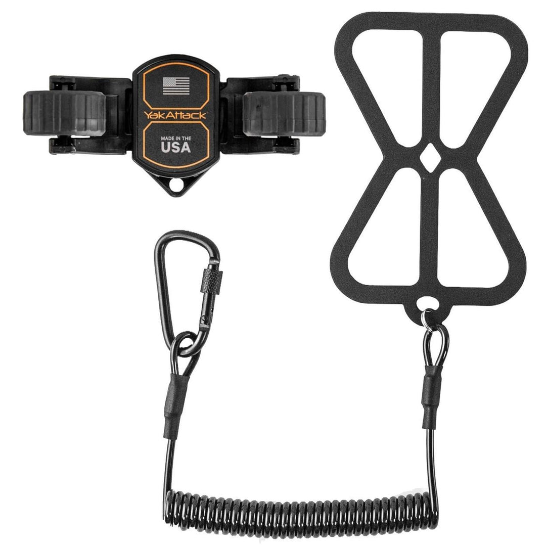 YakAttack - RotoGrip Phone Holder, Phone Holder and Tether Only Line Cutterz 