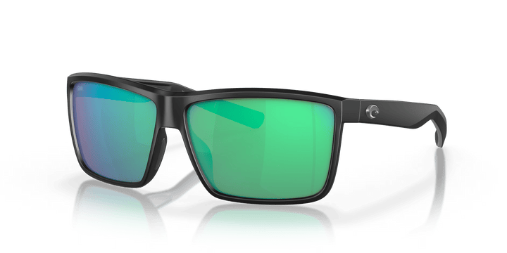 Costa Polarized Sunglasses Accessories Costa Del Mar Rinconcito Matte Black Green Mirror Polarized Glass