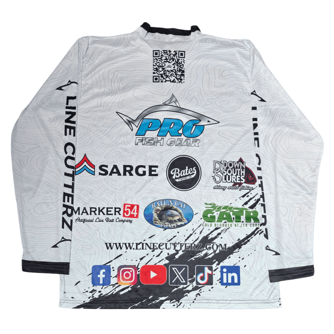 Line Cutterz™ Performance Fishing Jersey Shirts Line Cutterz 