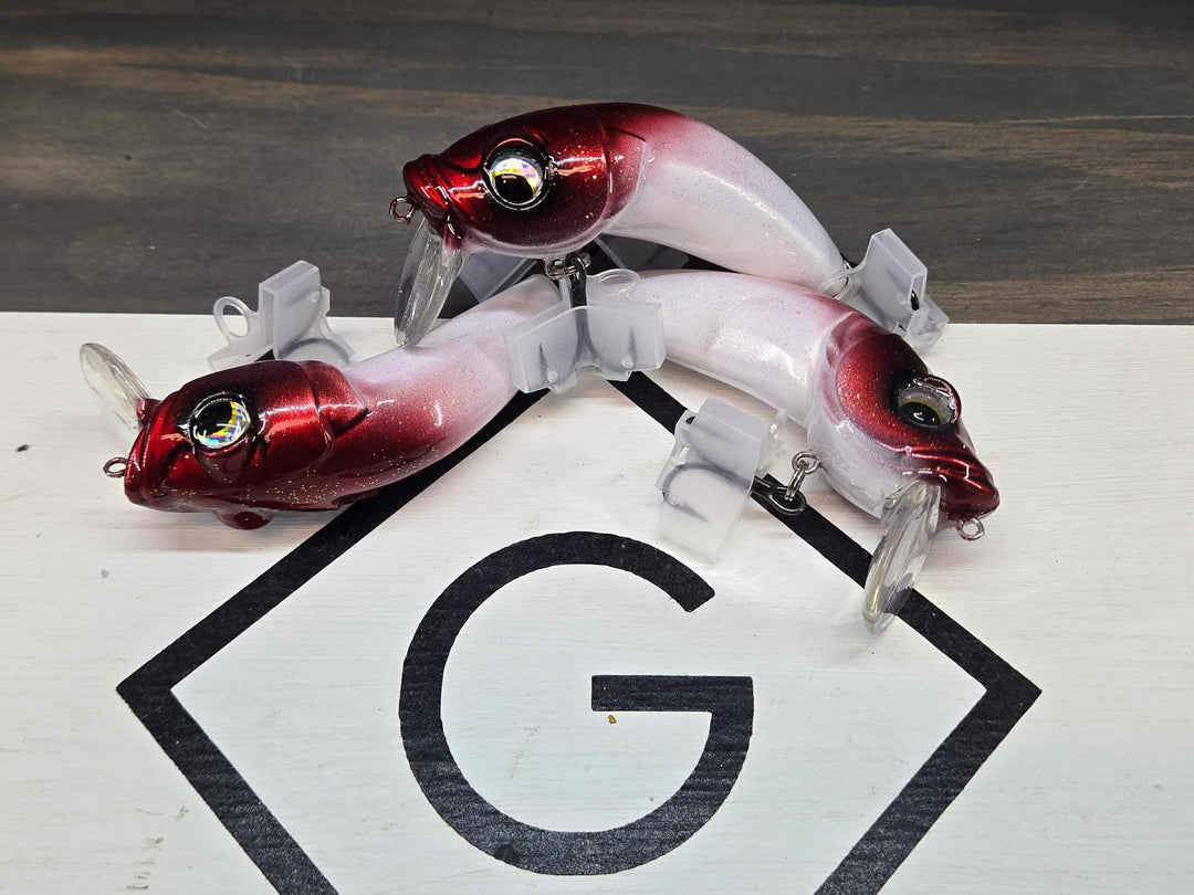 Diamond G Custom Baits - Hunchback Lure Diamond G Custom Baits Redhead 