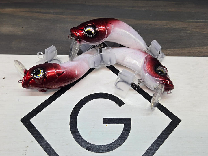 Diamond G Custom Baits - Hunchback Lure Diamond G Custom Baits Redhead 