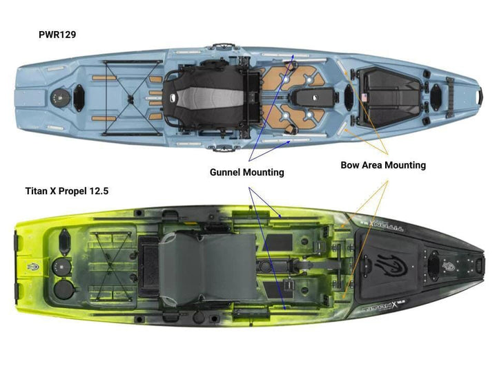 Captain's Bridge Accessory Mount Crossbar Bonafide Fishing 