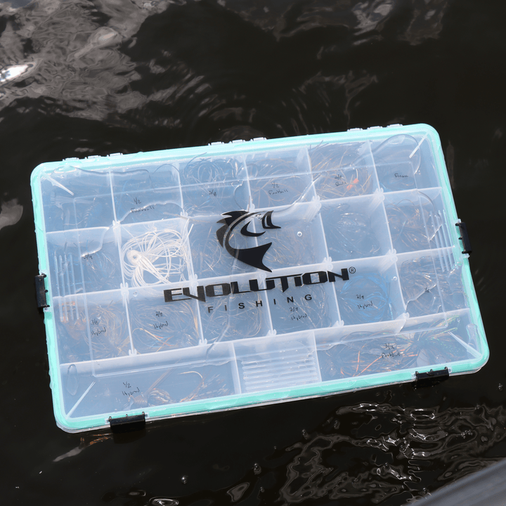 3700 4-Latch Waterproof Tray - Seafoam Waterproof Trays Evolution Outdoor 