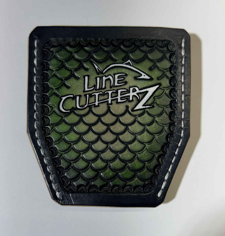 "Limited-Edition" Line Cutterz Elite Pliers with Leather Sheath Tools Line Cutterz Green #39 