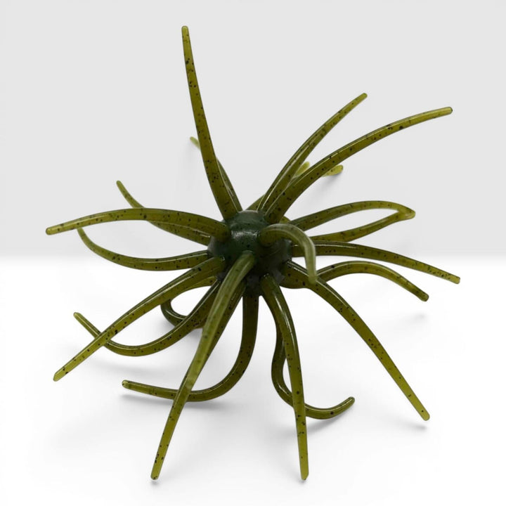 Pro Fish Gear Urchin Soft Plastic Bass Baits – Bass Buffet Collection Line Cutterz Swamp Salsa 