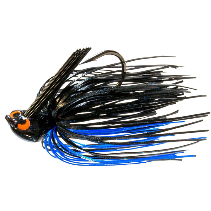 Z-Man CrossEyeZ Flipping Jig Lure Z-Man Fishing Products 1/2oz Black/Blue 