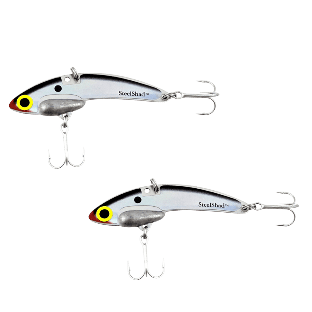 SteelShad Mini Blade Bait 2pk SteelShad Tennessee Shad 