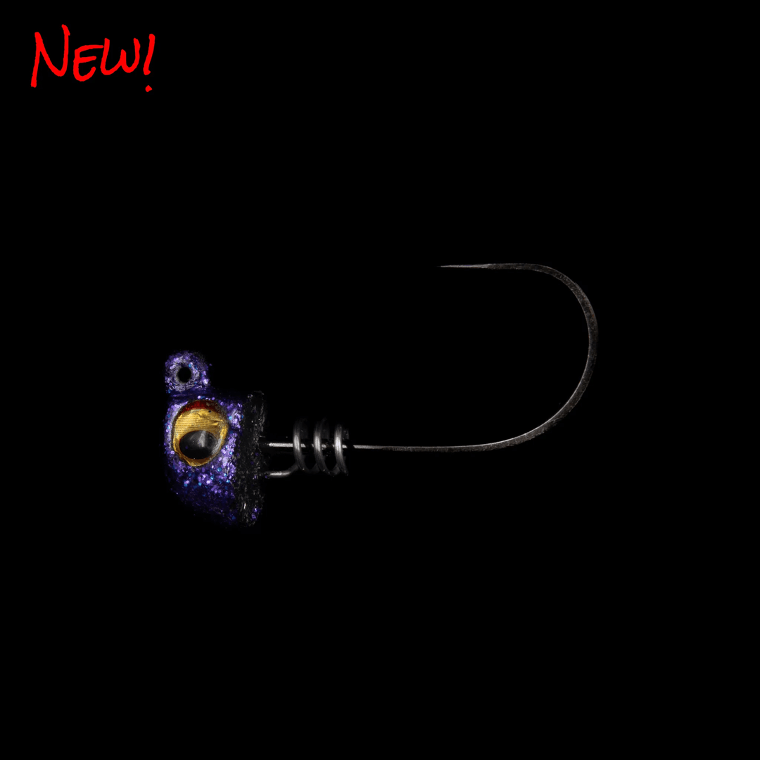 NLBN - 3" Jig Heads NLBN Purple Haze 1/4oz 