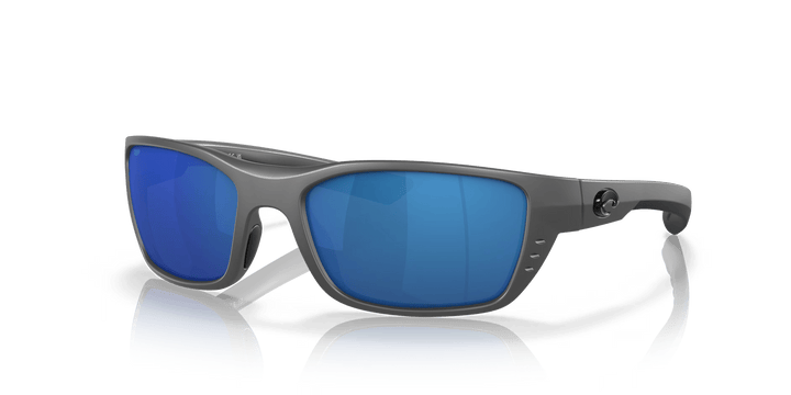 Costa Polarized Sunglasses Accessories Costa Del Mar Whitetip Matte Gray Blue Mirror Polarized Polycarbonate