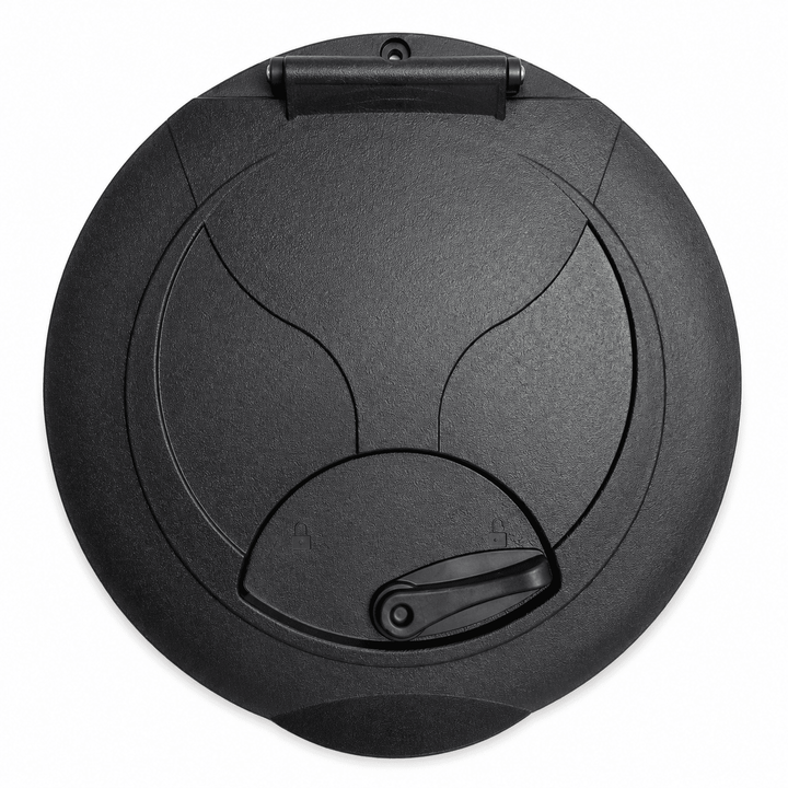 Fin Finder Round Floor Storage Hatch with Twist Lock, Housing, Basket & Gasket Line Cutterz 