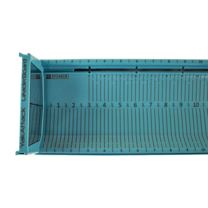 LeaderBoard - 28" Measuring Board with Built-In Identifier Holders and Cull Tabs, Glacier Blue YakAttack 