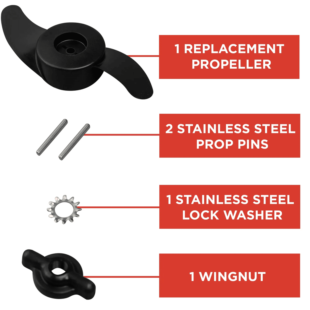 Replacement Prop Kit - Minn Kota Old Town Canoe 