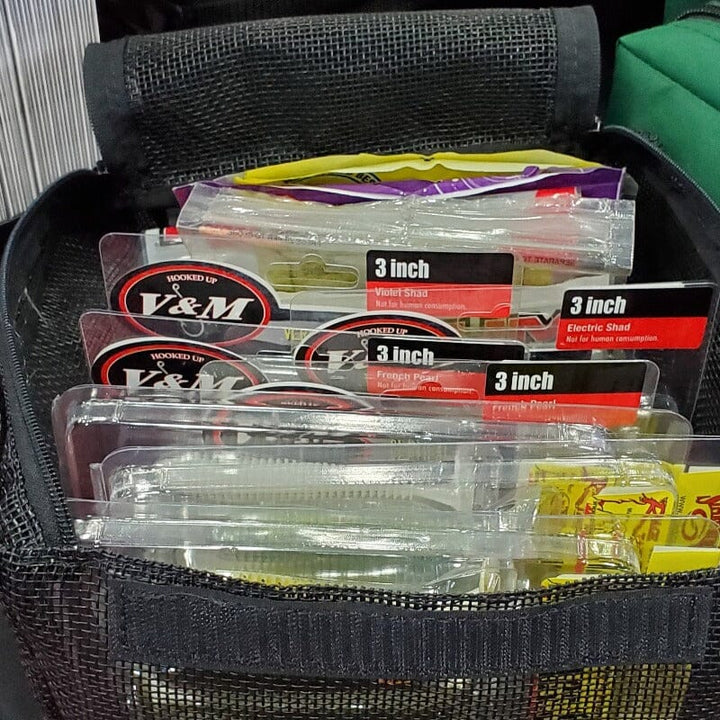 Billfold - Mesh Zippered Storage Solution for plastics Tackle Storage Lakewood Products 