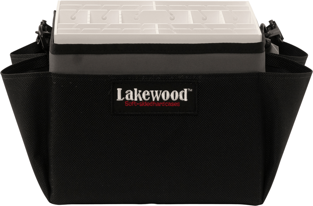 Pedestal Organizer Tackle Storage Lakewood Products Gray 