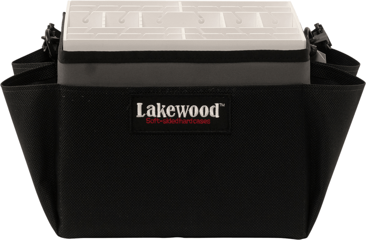 Pedestal Organizer Tackle Storage Lakewood Products Gray 
