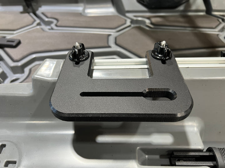 Universal Accessory Mounting Plate Kayak Accessories One Objective 6" With Built In Track 