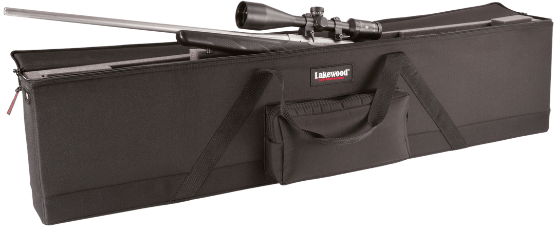 Single Scoped Rifle or Shotgun Case Hunting & Survival Knives Lakewood Products Black 