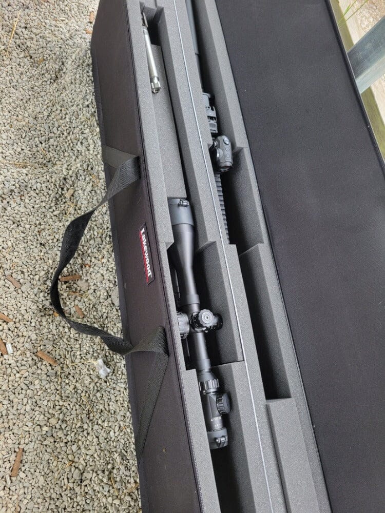 Deluxe Double Scoped Rifle or Shotgun Case Hunting & Survival Knives Lakewood Products 
