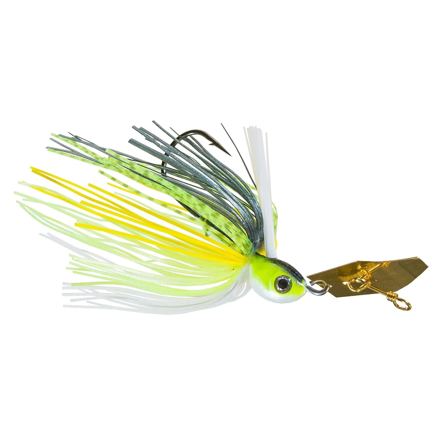 Z-Man Project Z ChatterBait Weedless Lure Z-Man Fishing Products 3/8oz Chartreuse Sexy Shad 