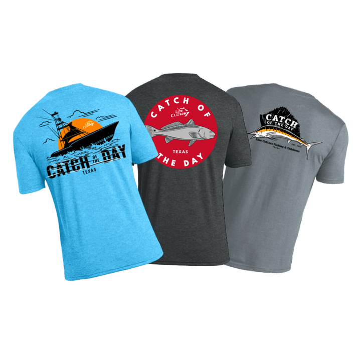 Line Cutterz - Catch of the Day T-Shirt Shirts Line Cutterz 