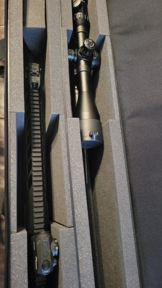 Deluxe Double Scoped Rifle or Shotgun Case Hunting & Survival Knives Lakewood Products 