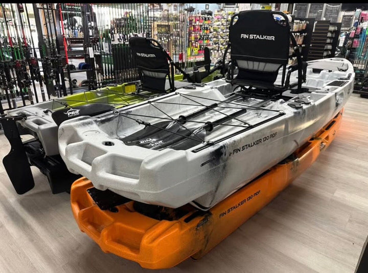 Pro Fish Gear - Fin Stalker 130 Pedal Drive Kayak Kayaks Line Cutterz 