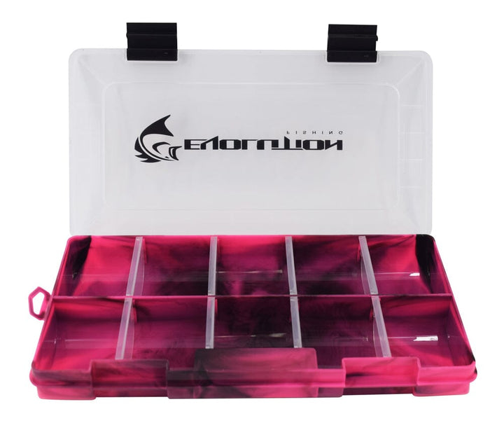 Drift Series 3500 Tackle Tray Tackle Storage Evolution Outdoor Pink Single 