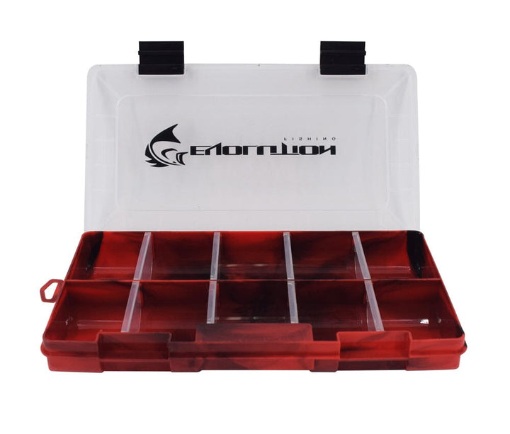 Drift Series 3500 Tackle Tray Tackle Storage Evolution Outdoor Red Single 
