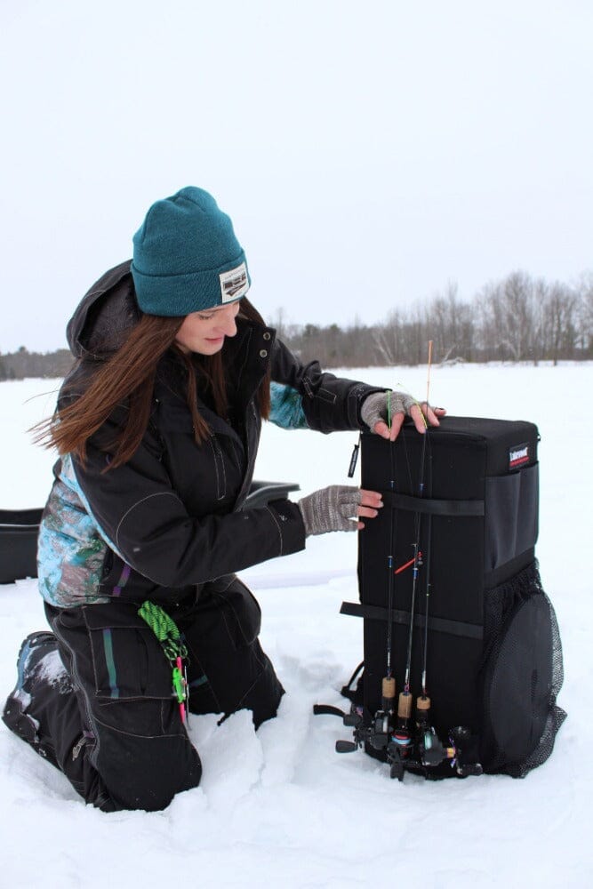Ice Pak - Ice Fishing Storage Tackle Storage Lakewood Products 