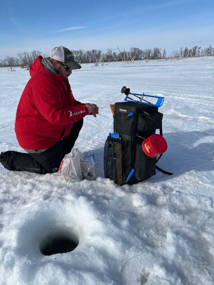 Ice Pak - Ice Fishing Storage Tackle Storage Lakewood Products 
