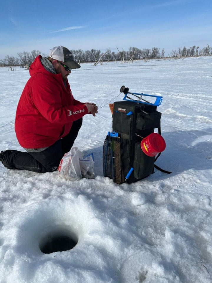 Ice Pak - Ice Fishing Storage Tackle Storage Lakewood Products 