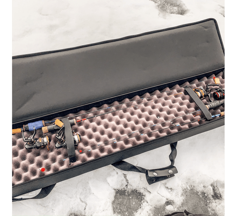 Ice Rod Caddy - 3 Sizes Available! Fishing Rod Lakewood Products 