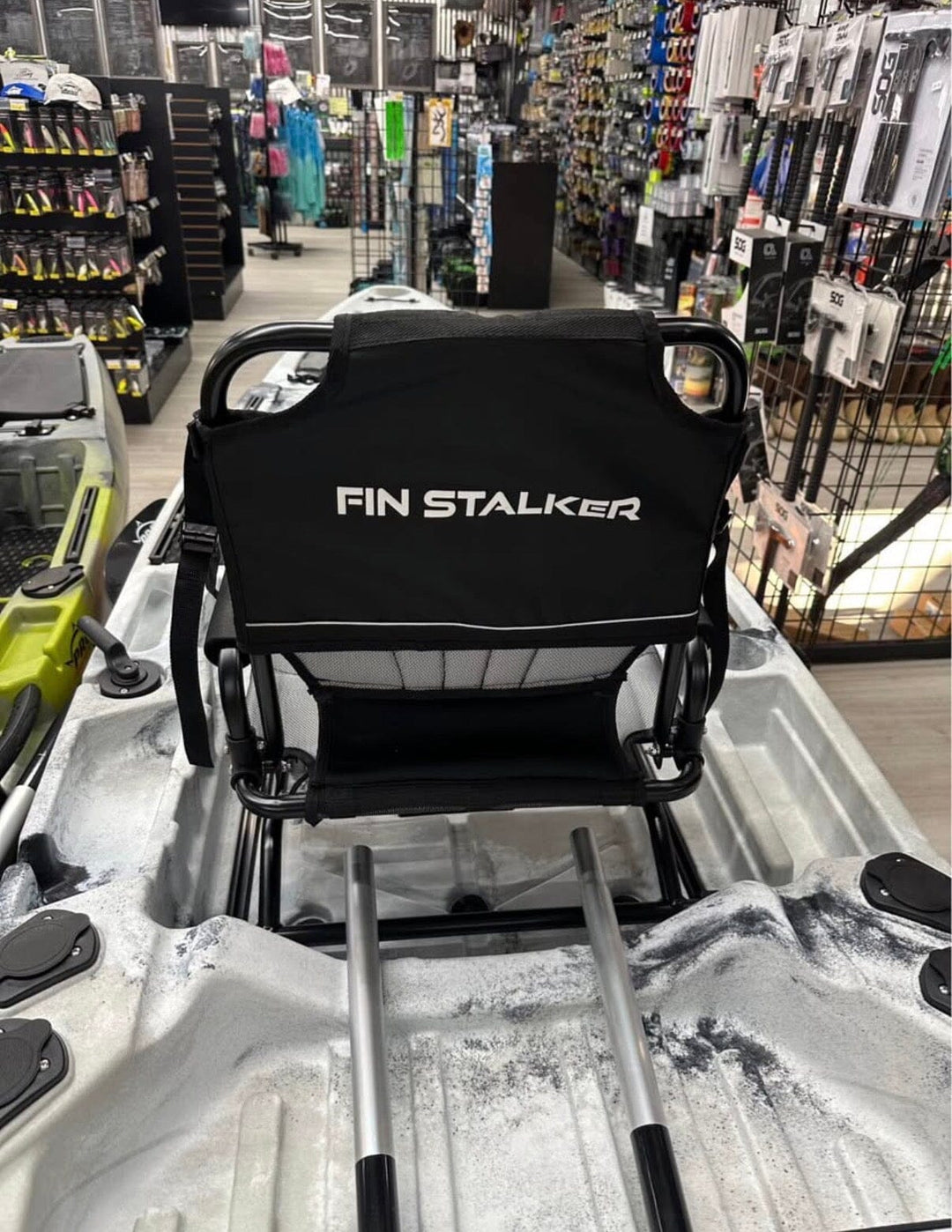 Pro Fish Gear - Fin Stalker 130 Pedal Drive Kayak Kayaks Line Cutterz 
