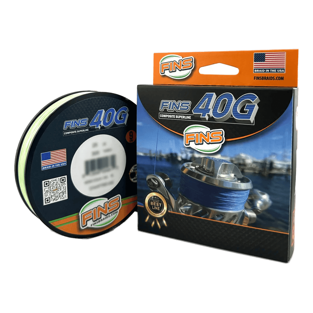 FINS 40G Fishing Braid Fishing Line FINS Braids 