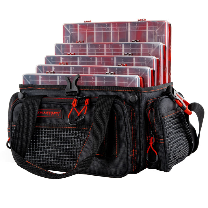 Horizontal 3600 Drift Series Topless Tackle Bag Tackle Storage Evolution Outdoor 