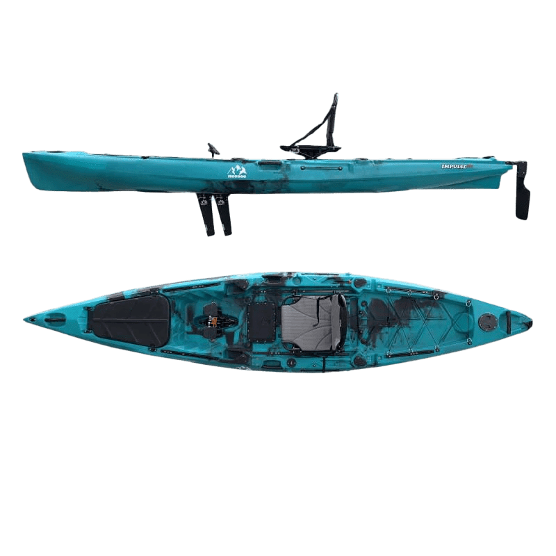 Hoodoo Impulse 135 Pedal Drive Kayak Vessels Hoodoo Sports Marine Reef 