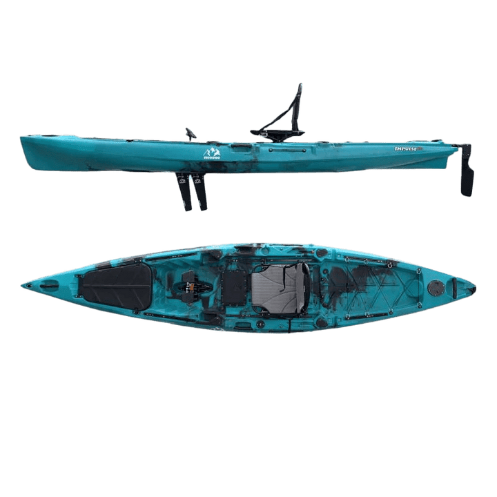 Hoodoo Impulse 135 Pedal Drive Kayak Vessels Hoodoo Sports Marine Reef 
