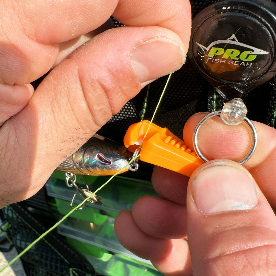 Line Cutterz Ceramic Blade Zipper Pull - Blaze Orange Zipper Pull Line Cutterz 