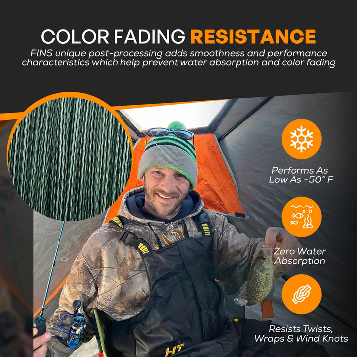 Icetamer Ice Fishing Braid Fishing Line FINS Braids 