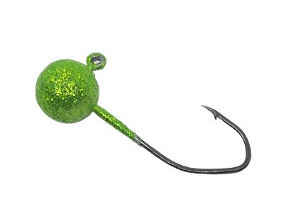 Bonehead Tackle - BX Disco Jig Head Lure Bonehead Tackle 1/8oz Lime 