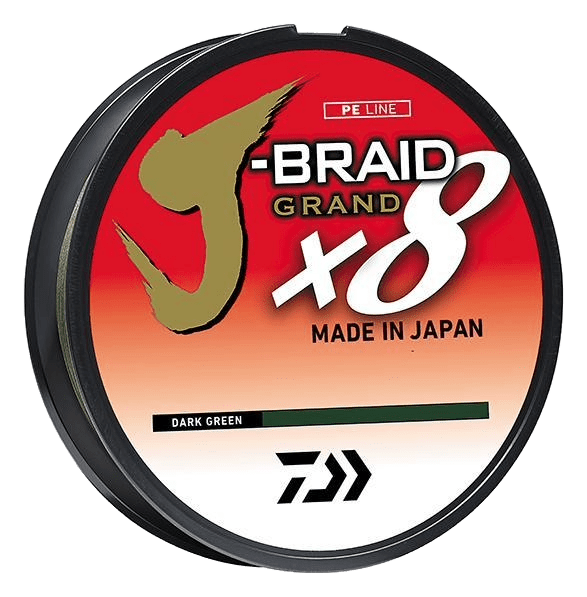 Daiwa J-Braid x8 Grand Braided Line Fishing Line Daiwa 