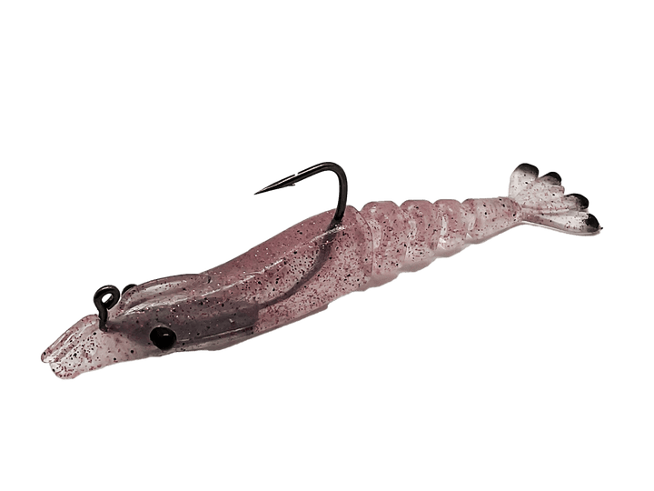 Marker 54 Glide Shrimp - Slow-Sinking Shrimp Bait - 4" 2pk Lure Marker 54 Pink 