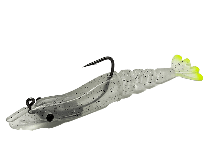 Marker 54 Glide Shrimp - Slow-Sinking Shrimp Bait - 4" 2pk Lure Marker 54 