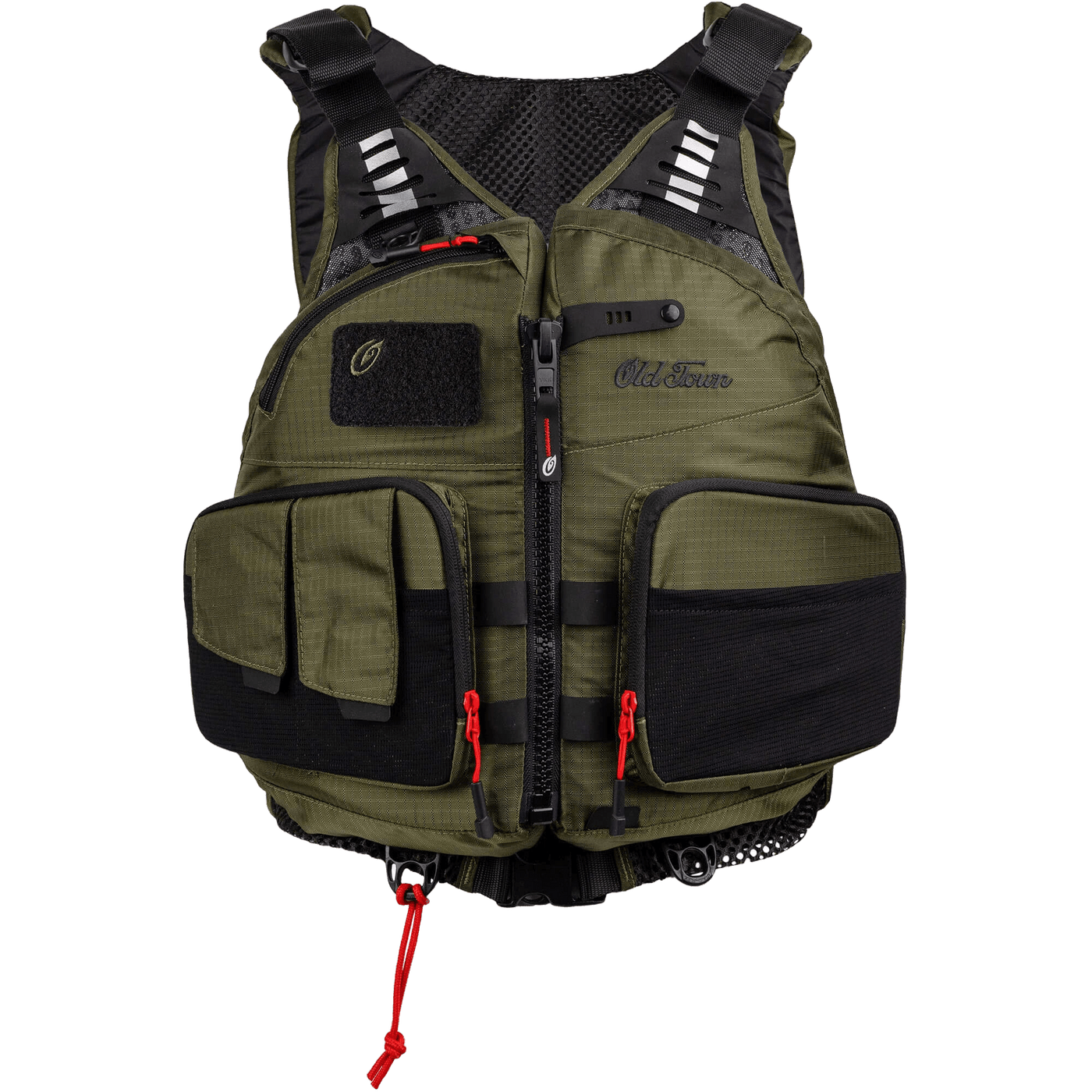 Old Town - Lure Angler II PFD Life Jacket Accessories Old Town Canoe L/XL Moss 