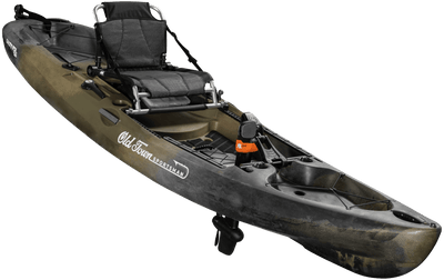 Old Town Sportsman Salty PDL 120 Vessels Old Town Canoe Marsh Camo 
