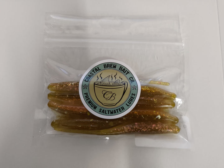 Coastal Brew Bait Co - Coffee Scented Dart Lure Coastal Brew Bait Co Hoochie Coochie 5" - 8pk 