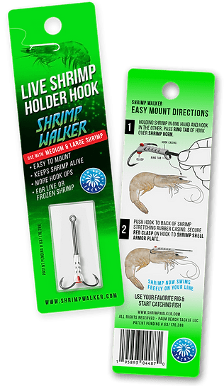 Shrimp Walker - Live Shrimp Holder Hook – Line Cutterz